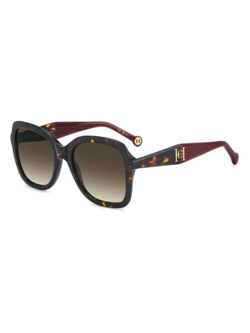 New Carolina Herrera Women's Sunglasses Havana Brown Lens HER 0373 S 086 56